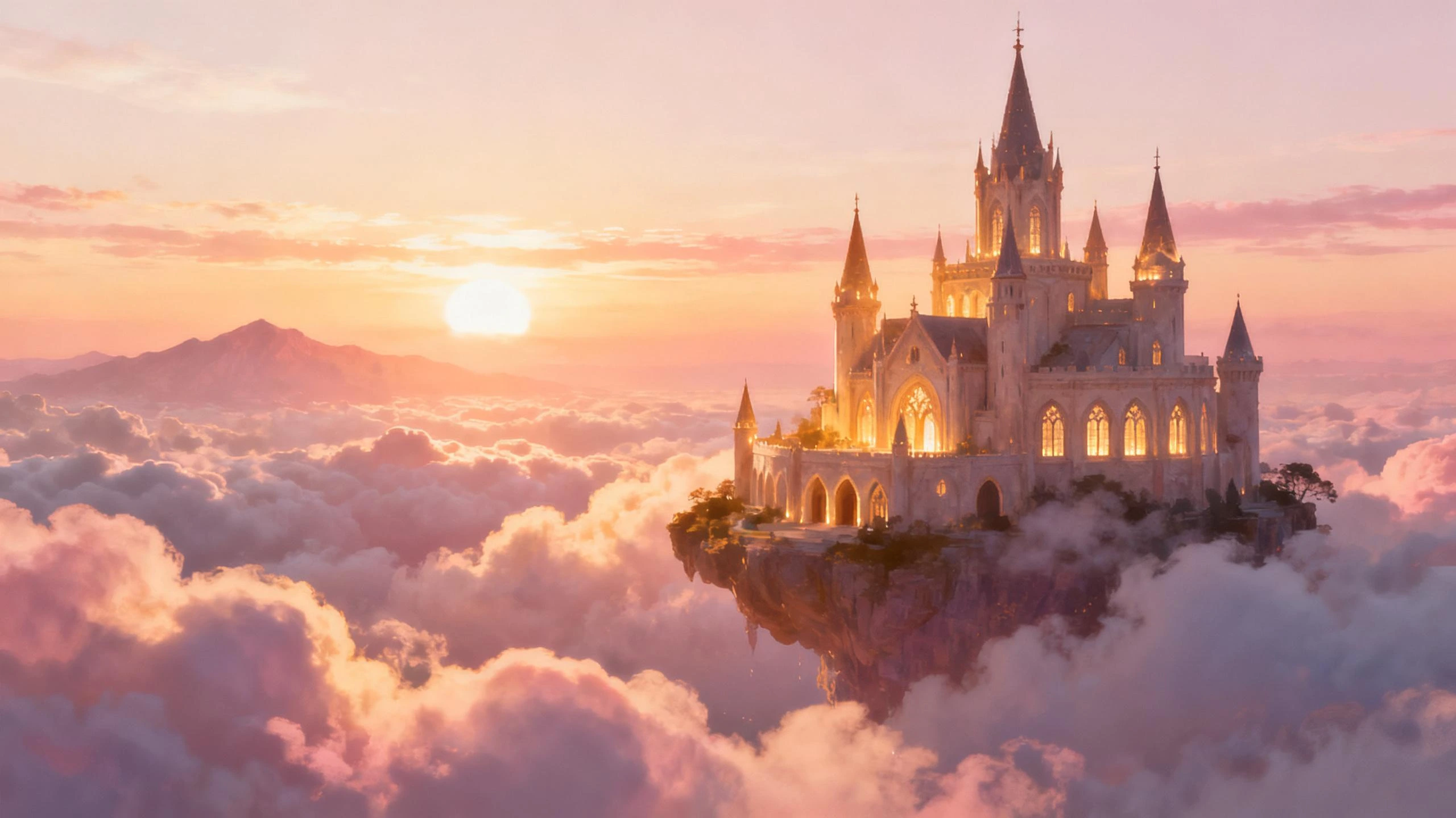 Fantasy Landscape - AI generated landscape by Hunyuan Image